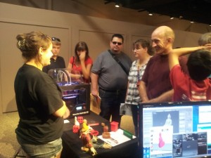 STEM design labs booth - Mini Maker Faire, Ottawa, 2013